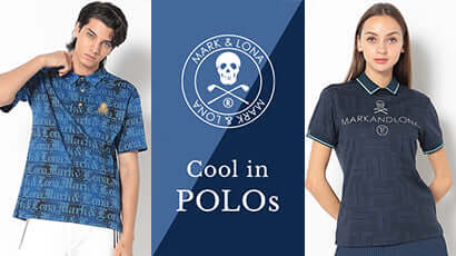 【MARK&LONA】未使用 マーク＆ロナ Avenir Tech Polo MARK&LONA マークアンドロナAvenir Tech Polo | MEN