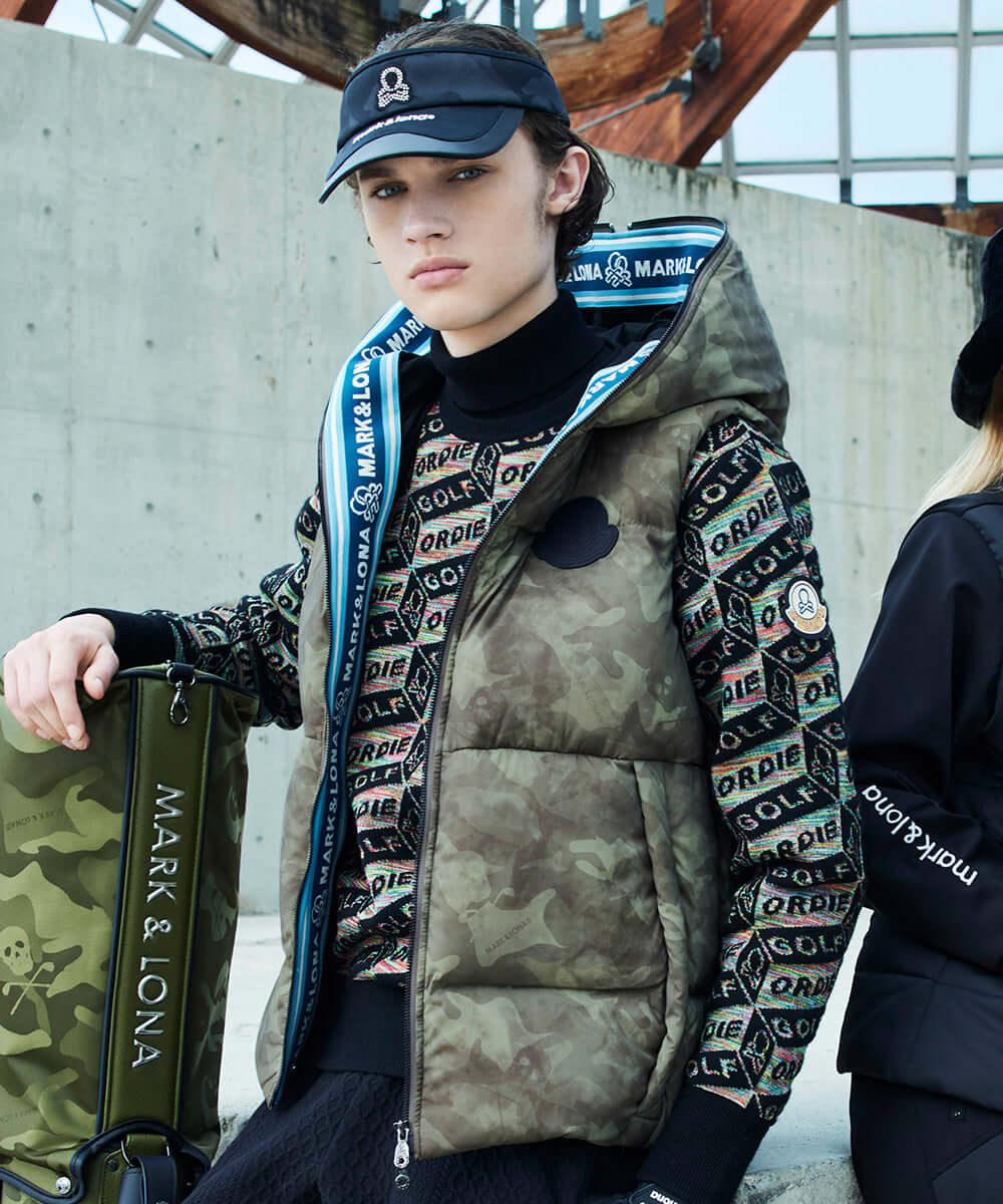 ACD Camo Goose Down Vest | MEN - MARK & LONA – MARK & LONA