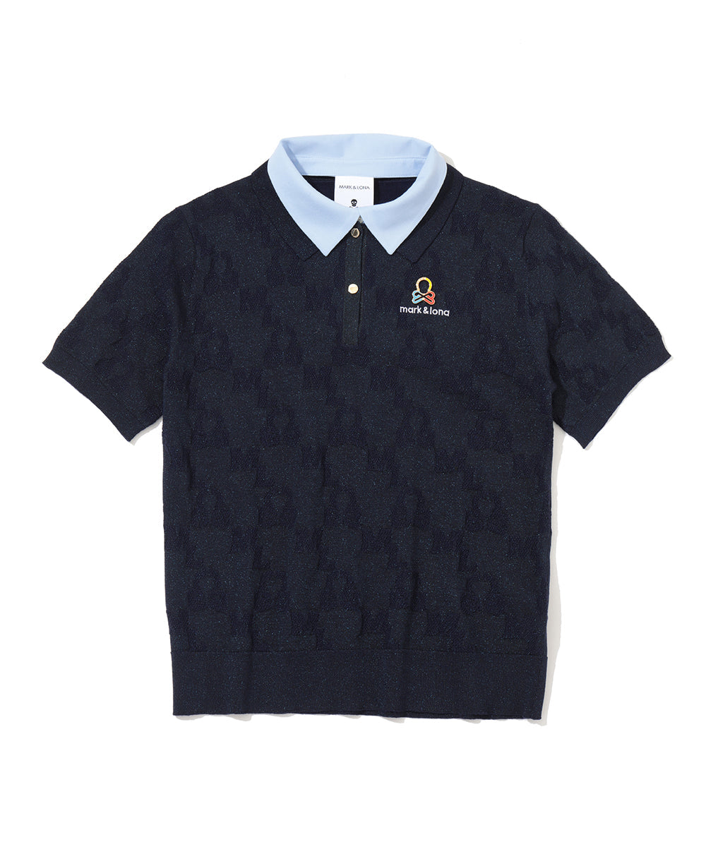 ウエア MARK&LONA - MARK&LONA DOMIE POLO Quadro Icon 2-Way Collar Knit Polo | WOMEN – MARK & LONA GLOBAL