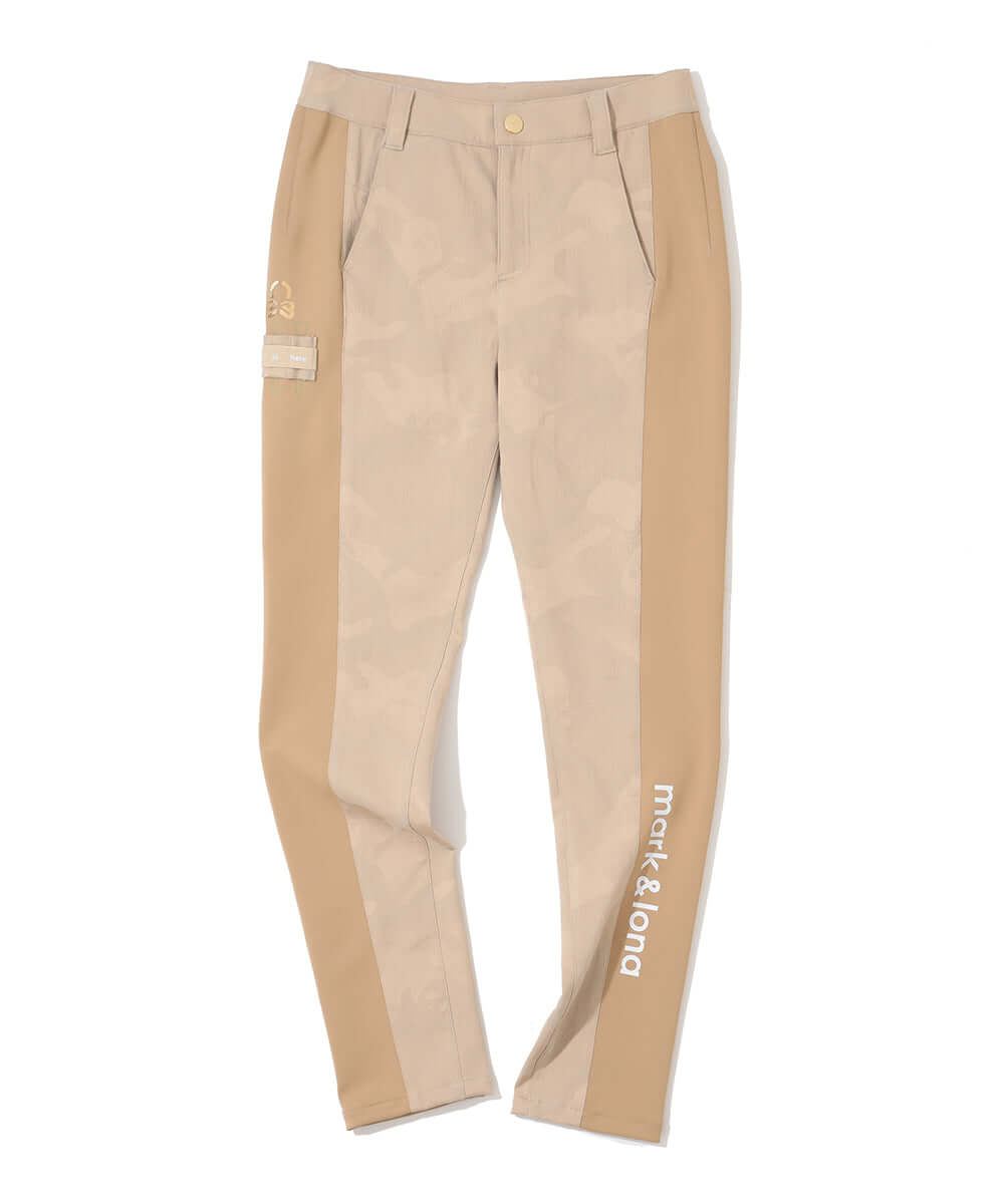 Gauge Hybrid Camo Jacquard Slim Pants | WOMEN - MARK & LONA – MARK