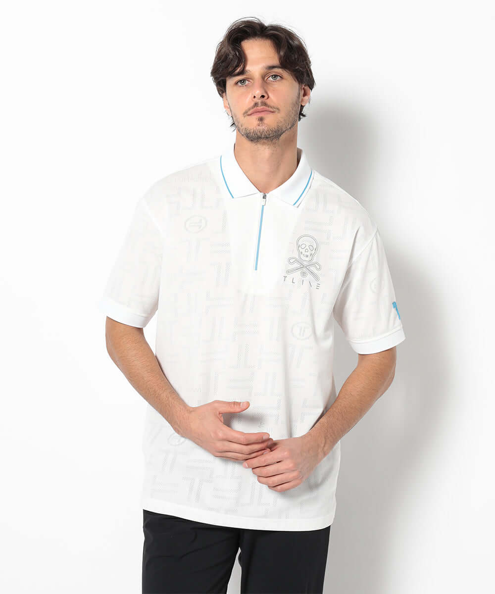 T-Mark Pattern Polo | MEN - T-LINE – MARK & LONA GLOBAL ONLINE STORE