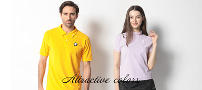 Attractive colors that will make you feel more excited about spring golf!