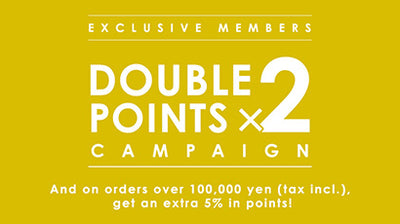 Earn Double Points Campaign!