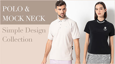 Perfect golf polo shirt & mock neck