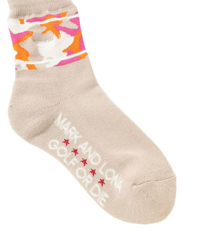 Gauge Horizontal Socks | WOMEN