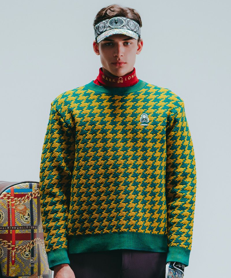 Ever Dogtooth Sweater | MEN - MARK & LONA – MARK & LONA GLOBAL ONLINE STORE