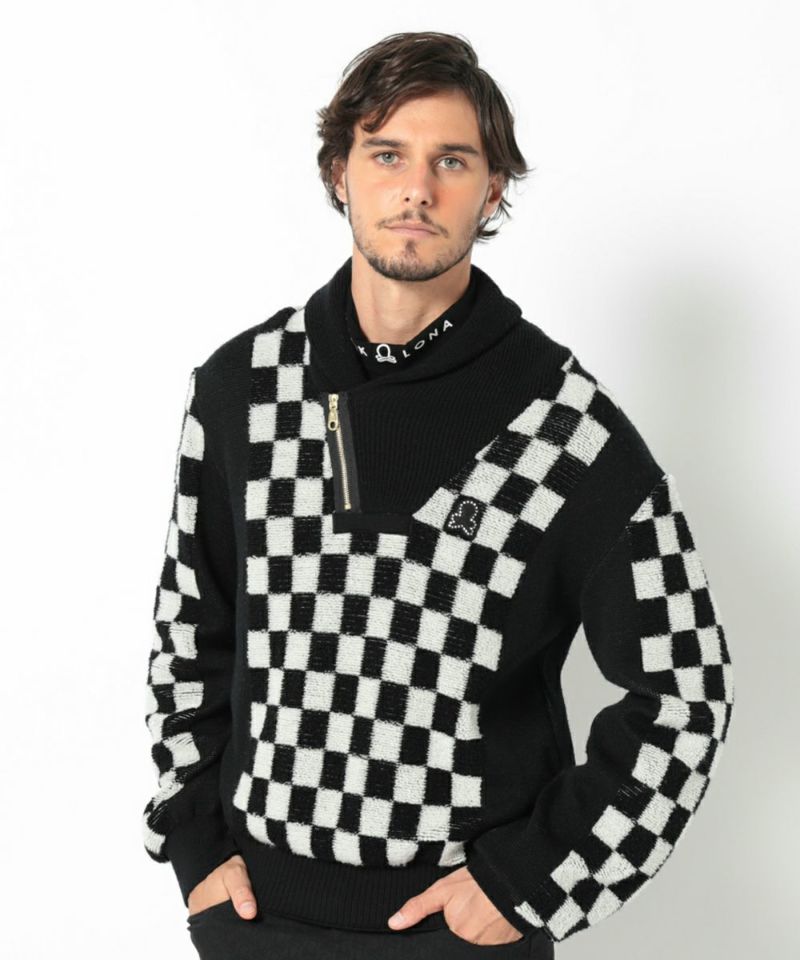 Olsen Pile Shawl Knit | MEN