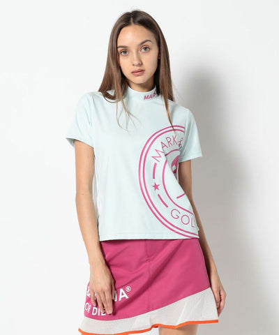 Helix Mock Neck Tee | WOMEN