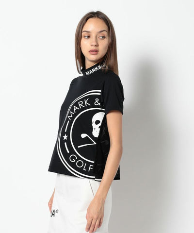 Helix Mock Neck Tee | WOMEN