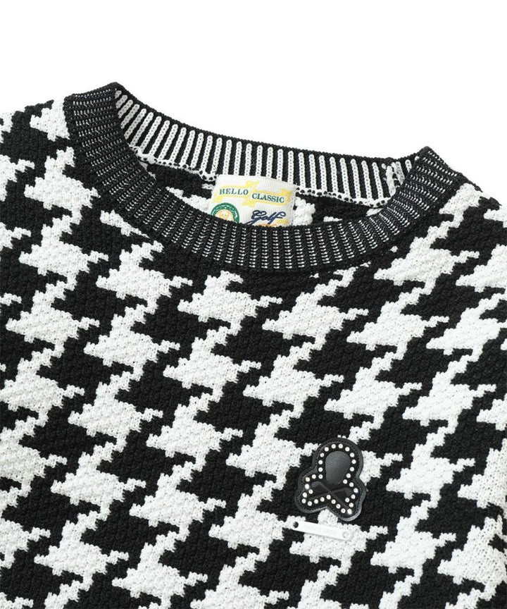 Ever Dogtooth Shorty Sweater | WOMEN - MARK & LONA – MARK & LONA 