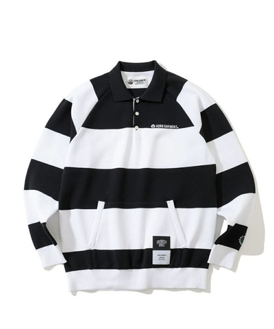 Port Border Knit Polo | MEN