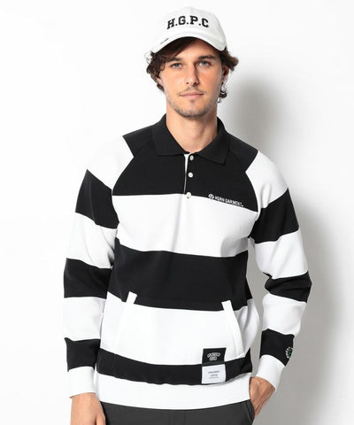 Port Border Knit Polo | MEN