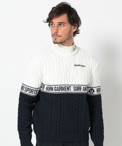 Palette Cable Sweater | MEN