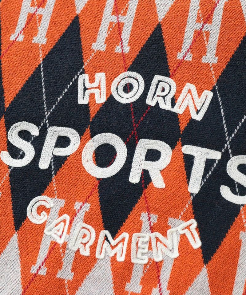 Alton Argyle Knit Vest | WOMEN - HORN GARMENT – MARK & LONA GLOBAL