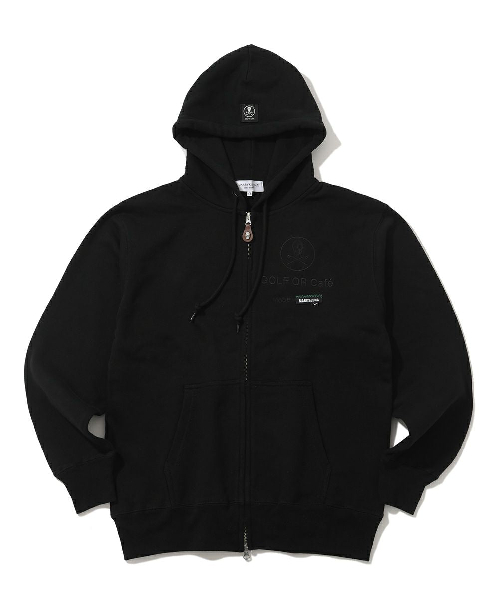 GOLF OR Café BLACK Zip Hoodie | MEN