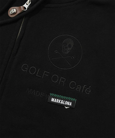 GOLF OR Café BLACK Zip Hoodie | MEN