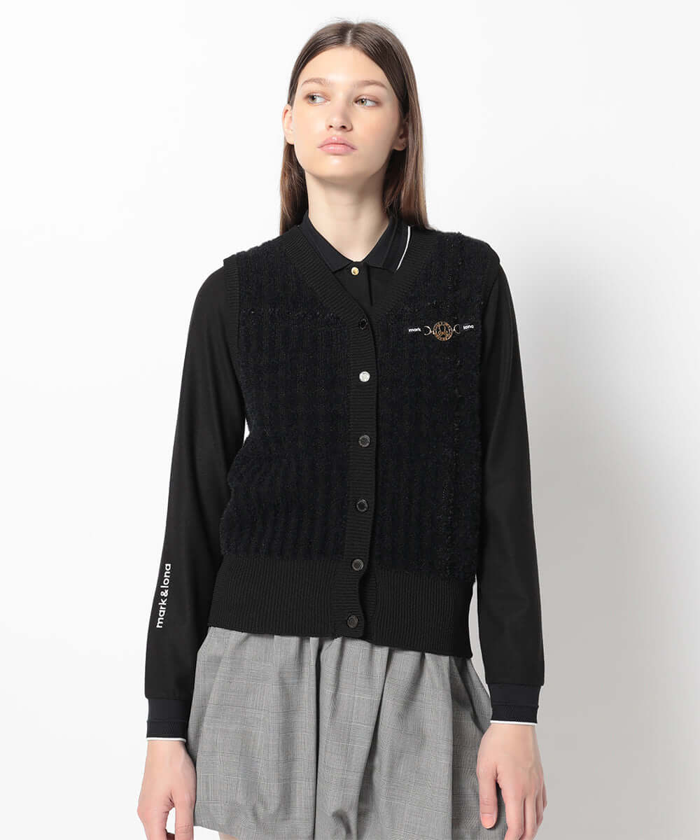 Luminous Glen Jacquard Vest | WOMEN