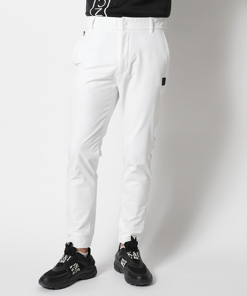 x Hailey Bieber HB jersey leggings in white - Wardrobe NYC