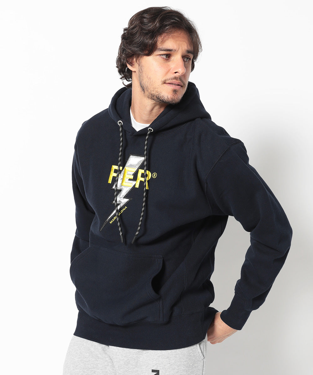 FER Thunder Appliqué Hoodie | MEN