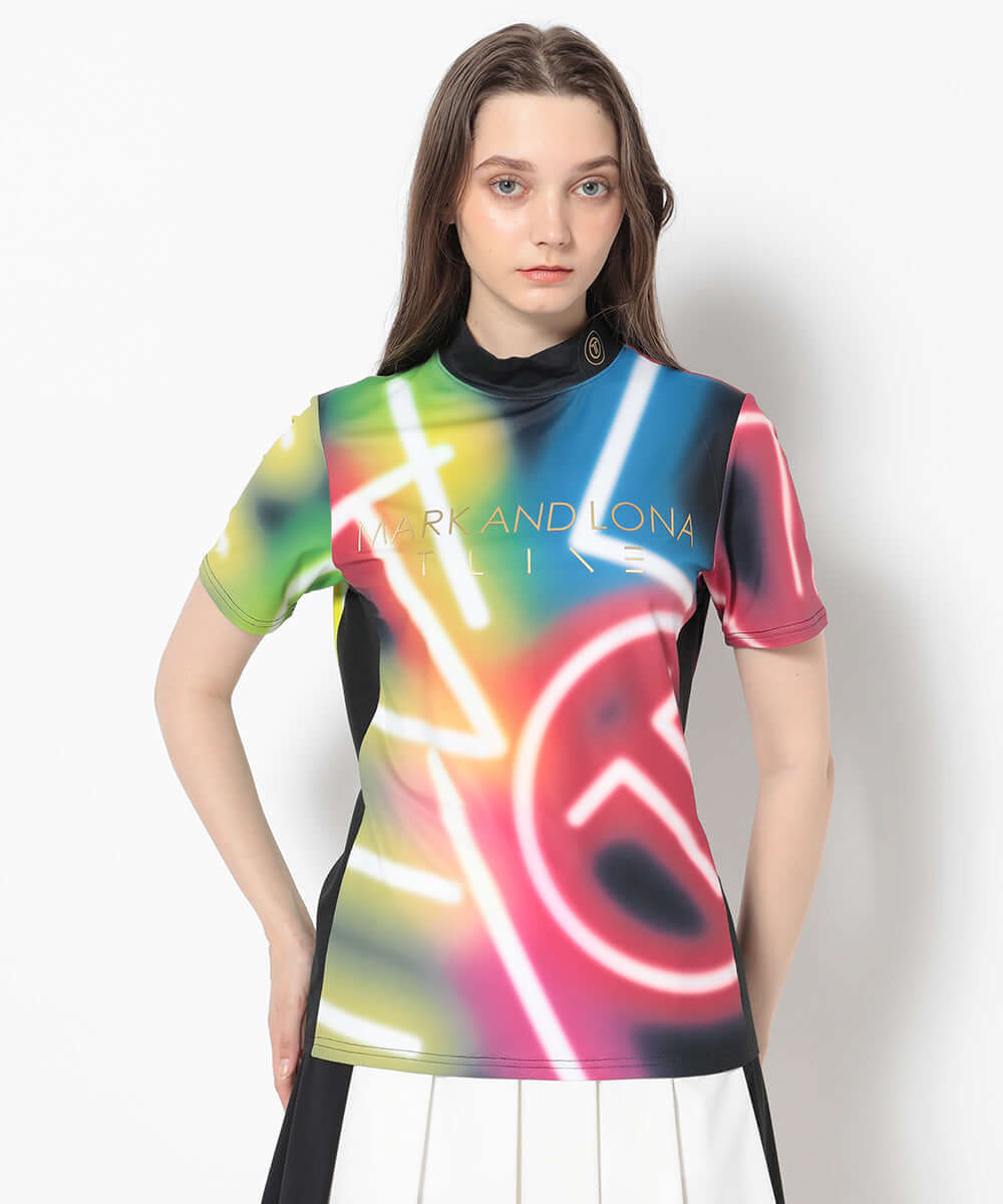 Electric Mock Shirt | WOMEN - T-LINE – MARK & LONA GLOBAL ONLINE STORE