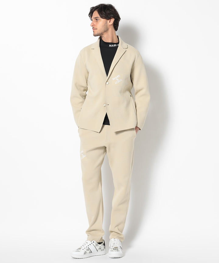 Gridline Stretch Knit Blazer | MEN - MARK & LONA – MARK & LONA