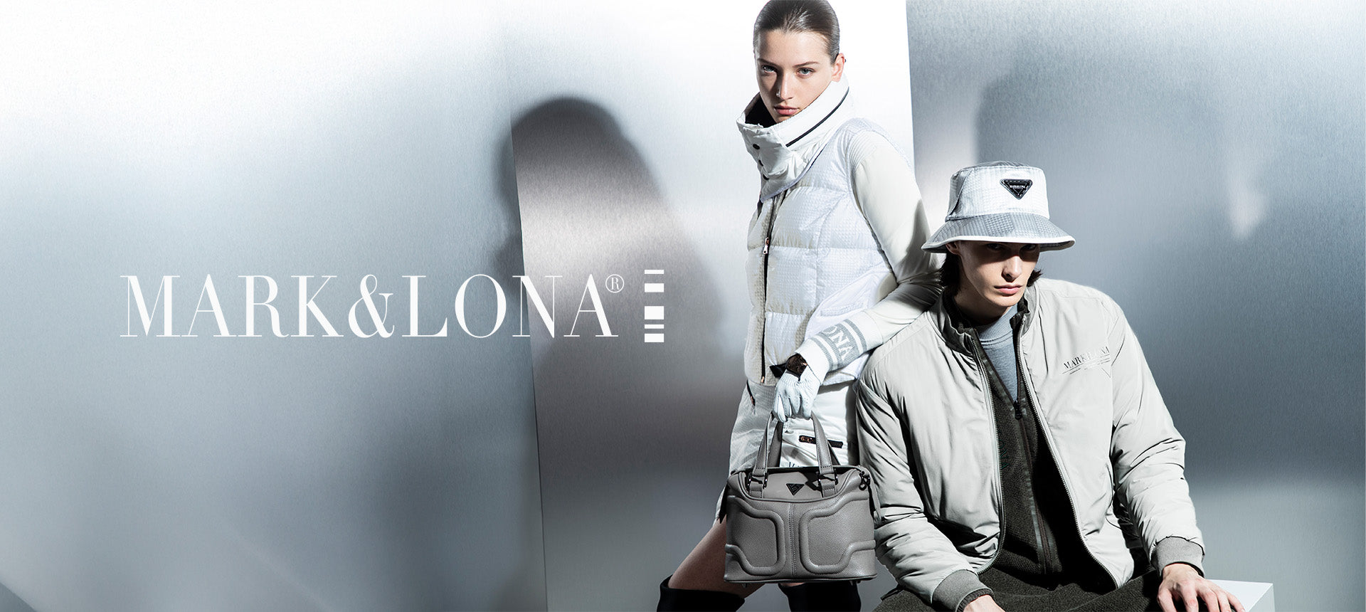 MARK & LONA ネイビー ジャケット MARK & LONA ダウンジャケット ネイビー