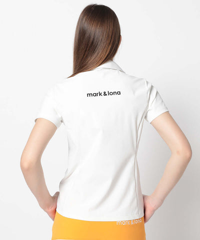 Noble Swarovski Zip Polo | WOMEN