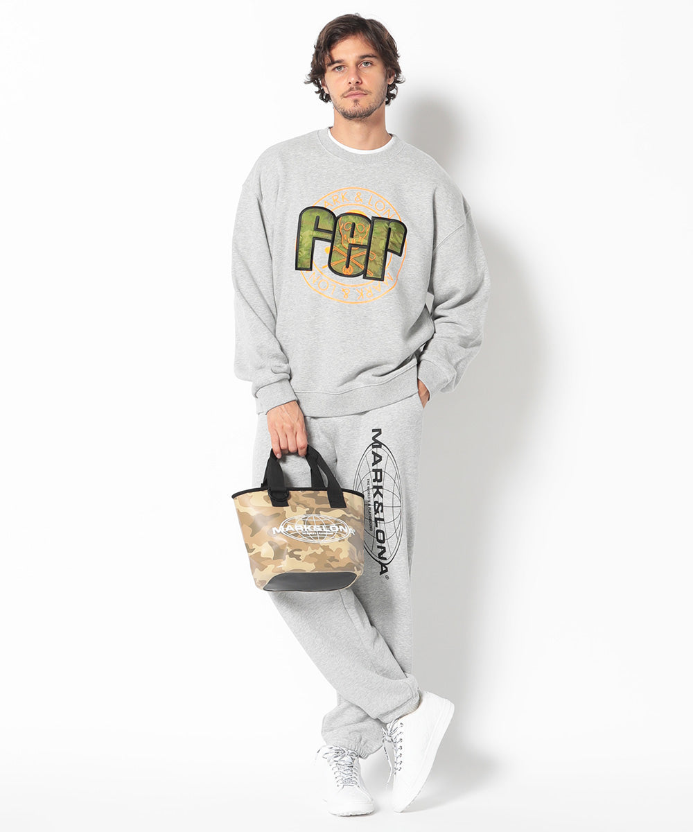 FER World Appliqué Heavyweight Crewneck | MEN