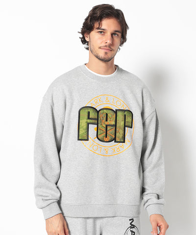 FER World Appliqué Heavyweight Crewneck | MEN