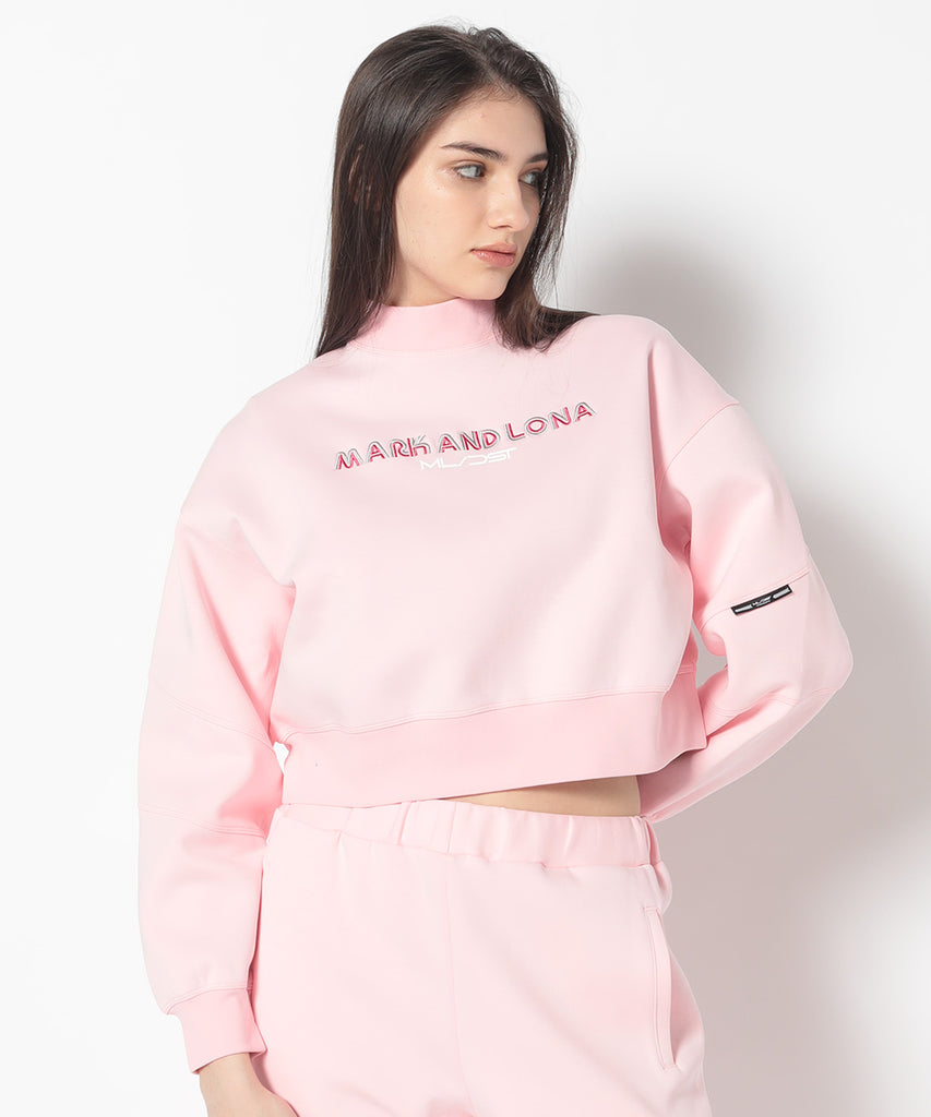 マークアンドロナ DST Panelled Sleeve Cropped Top DST Panelled Sleeve Cropped Top | WOMEN - DST COLLECTION