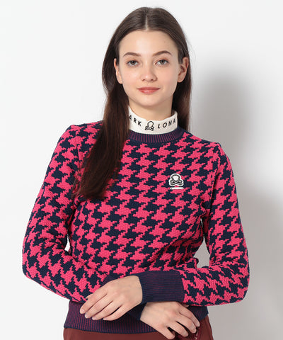 Ever Dogtooth Shorty Sweater | WOMEN