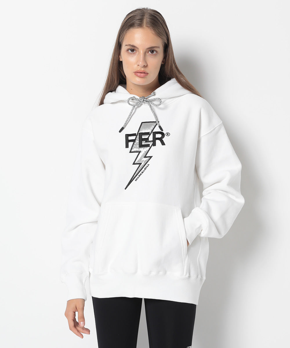 FER Thunder Appliqué Hoodie | MEN