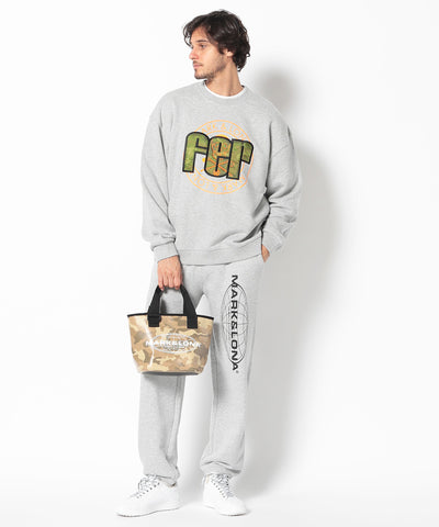 FER World Appliqué Heavyweight Crewneck | MEN