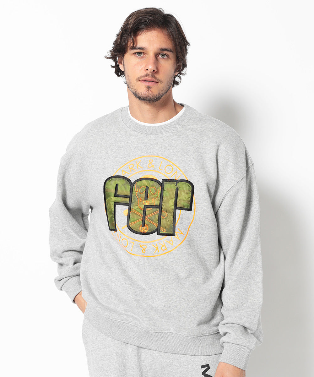 FER World Appliqué Heavyweight Crewneck | MEN