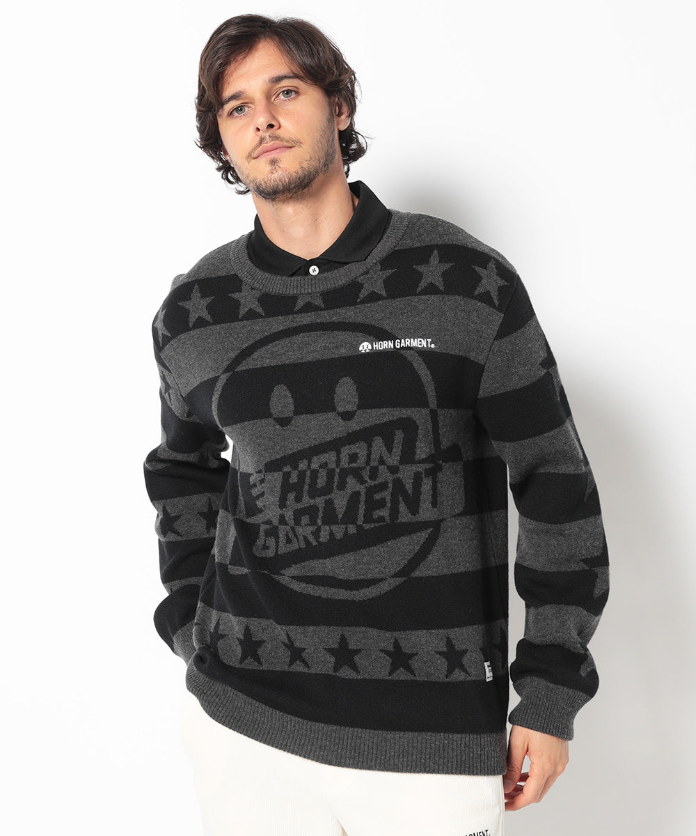 Gimme Starry Crew Sweater | MEN