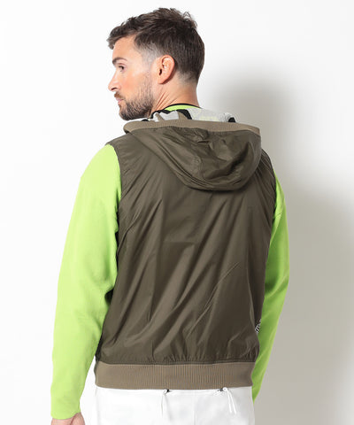 Gauge Hooded Reversible Vest | MEN