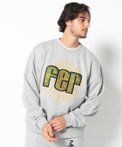 FER World Appliqué Heavyweight Crewneck | MEN