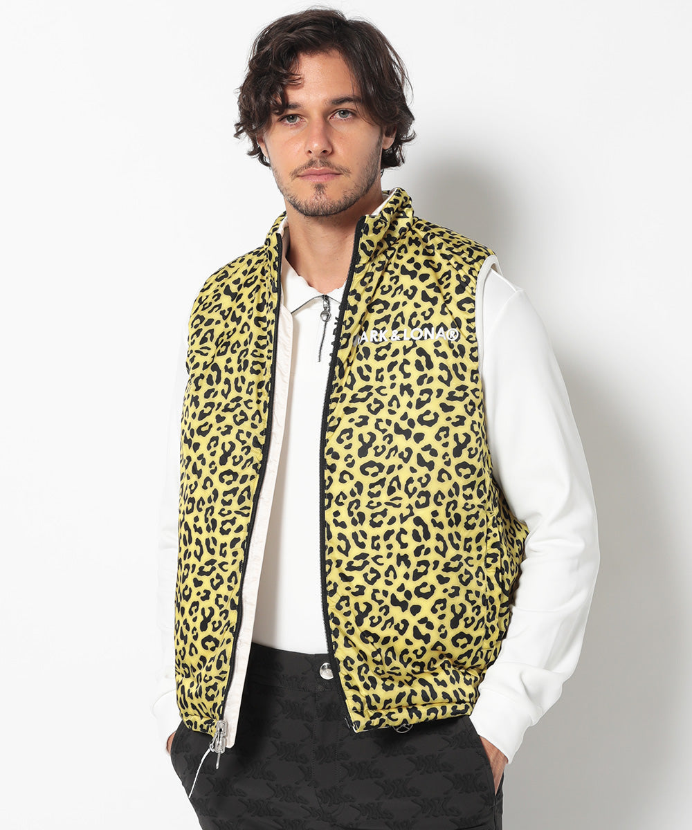 Leo Reversible Pudding Vest | MEN