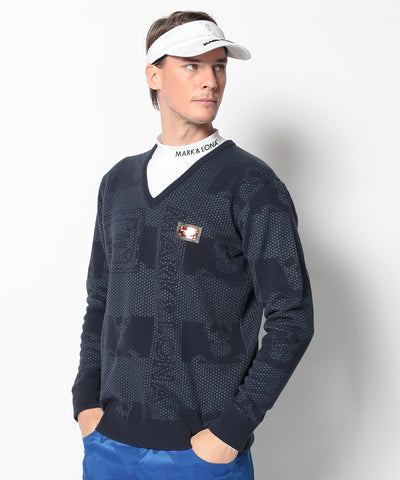 Pave Mesh Vee Knit | MEN