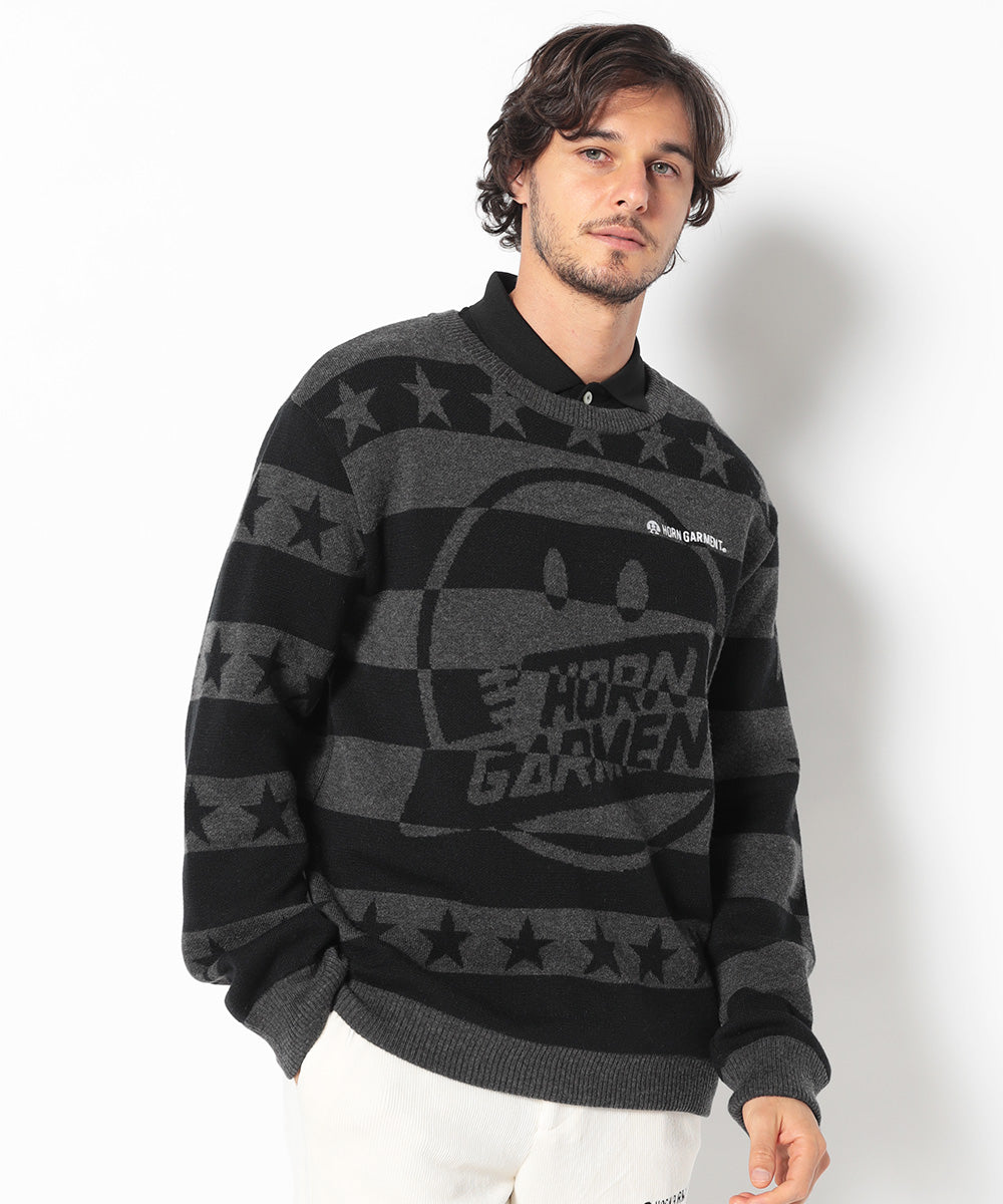 Gimme Starry Crew Sweater | MEN