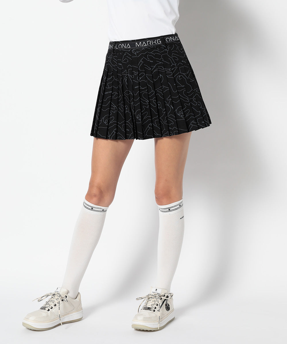TL-Vertical Pleats Skirt | WOMEN