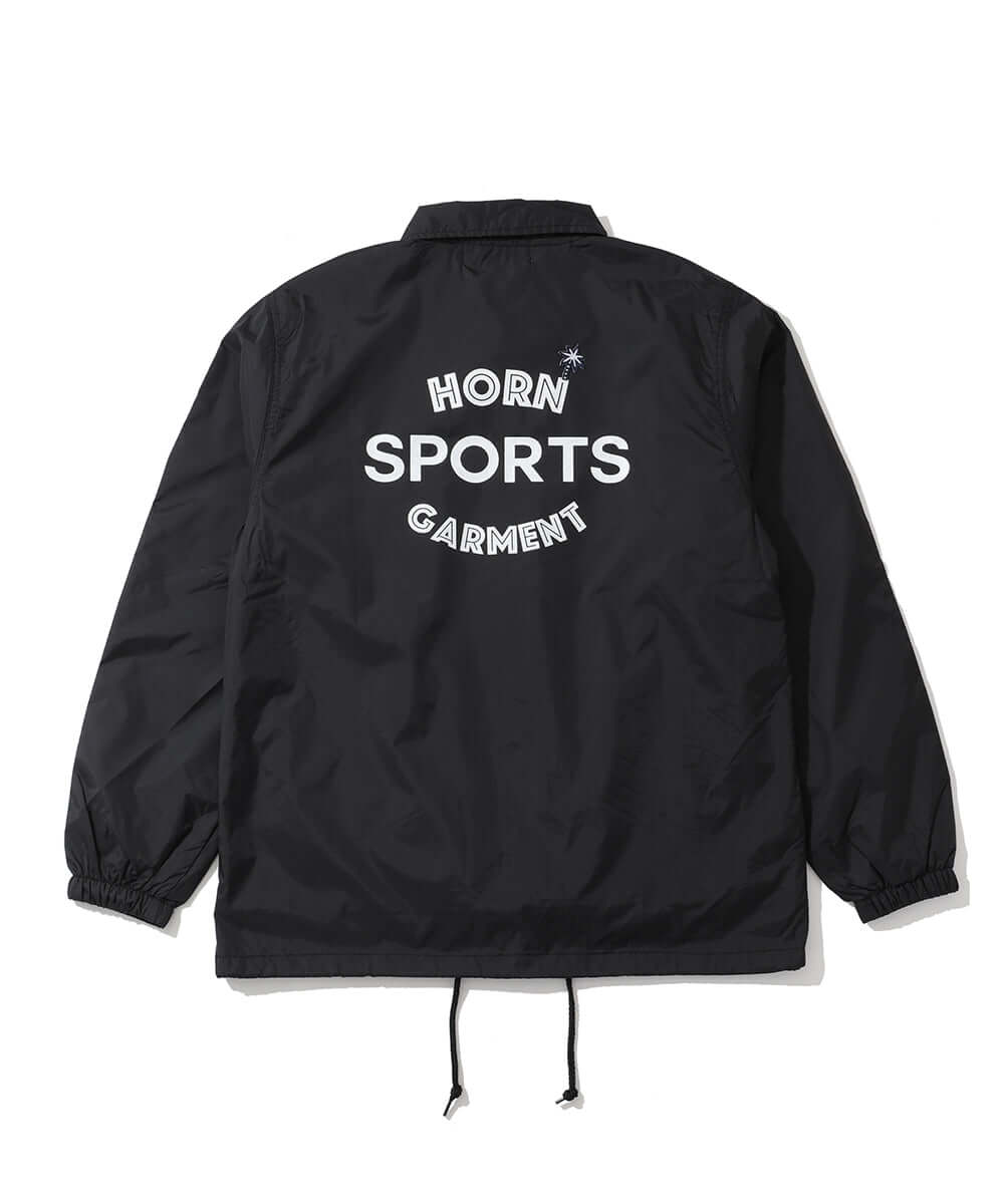 スチャダラパー Coach Jacket Black GMT Smily Coach Jacket | MEN - HORN GARMENT – MARK & LONA