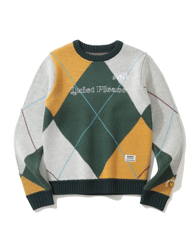 B.F.G Argyle Jacquard Knit | WOMEN