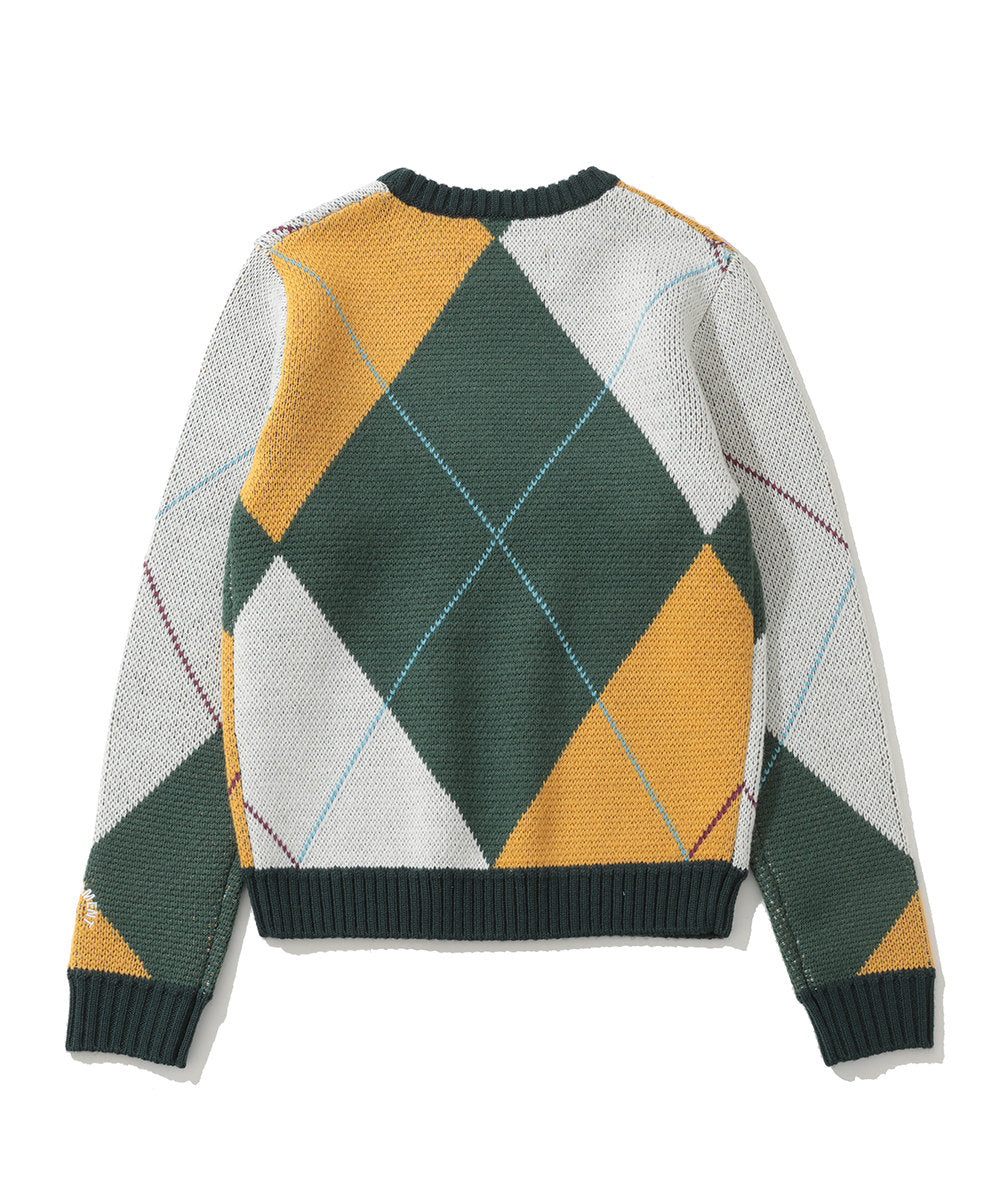 B.F.G Argyle Jacquard Knit | WOMEN