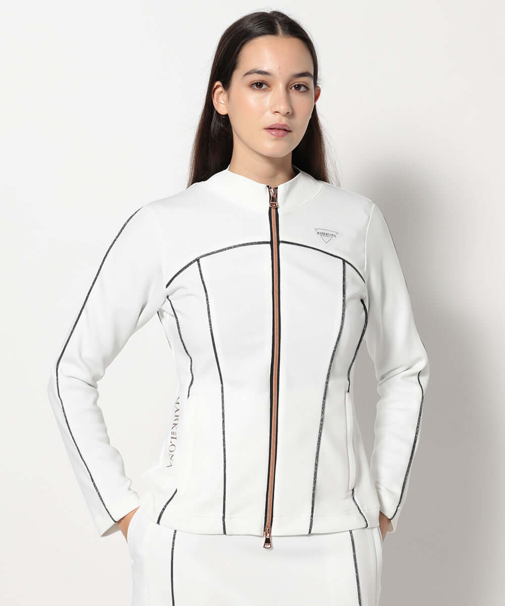 MARK&LONA 総柄 ジップアップ ジャージ サイズ上46、下44 PZJK | WOMEN - CODE COLLECTION – MARK & LONA GLOBAL ONLINE STORE