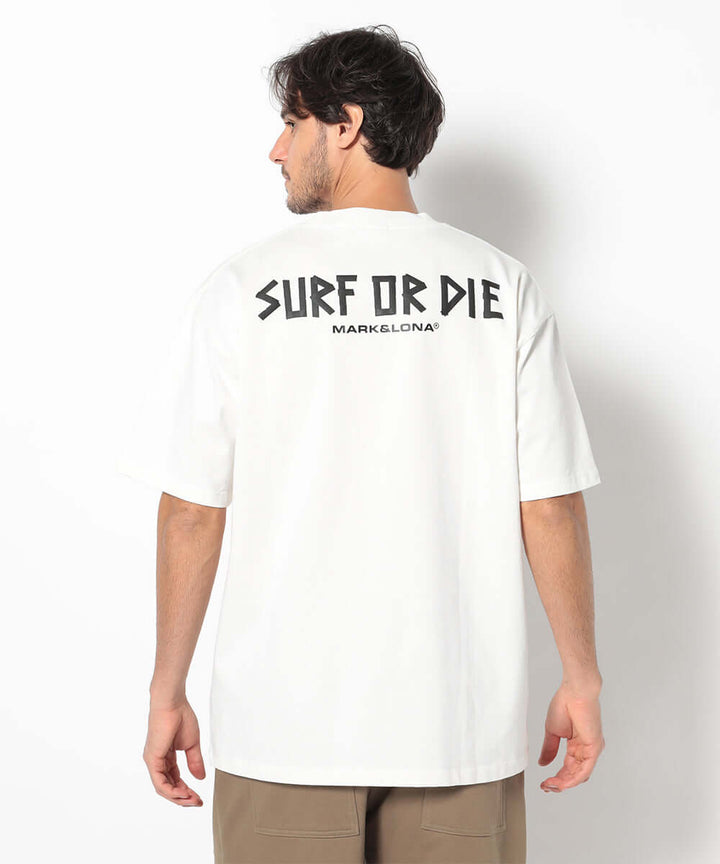 マーク&ロナ MARK & LONA FER Tシャツ MARK & LONA 半袖 モックネック