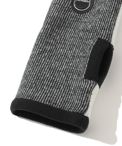 Two-Tone Stripe Neck & Hand Warmer Combo | MEN and WOMEN