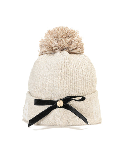Scope Pom Visor Beanie | WOMEN