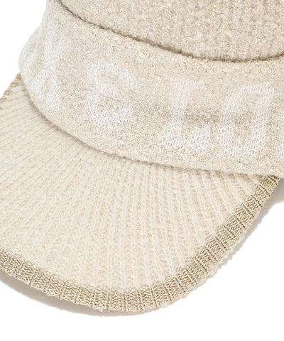 Scope Pom Visor Beanie | WOMEN