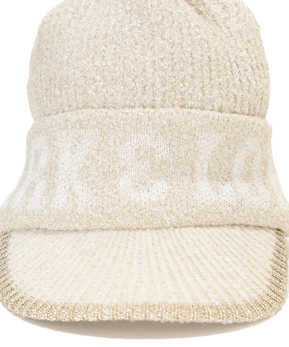 Scope Pom Visor Beanie | WOMEN